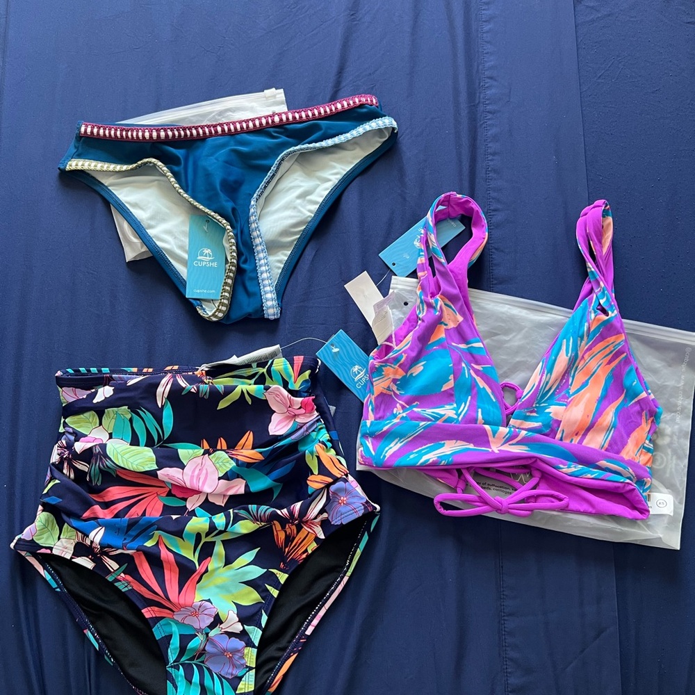Cupshe Multicolor Swimwear Set